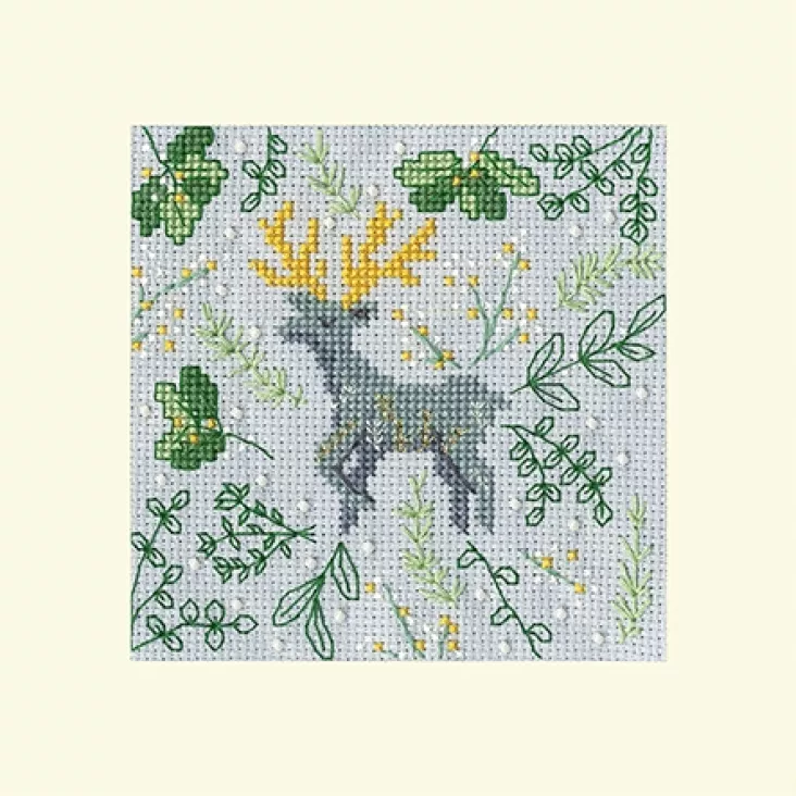 Christmas Card - Scandi Deer